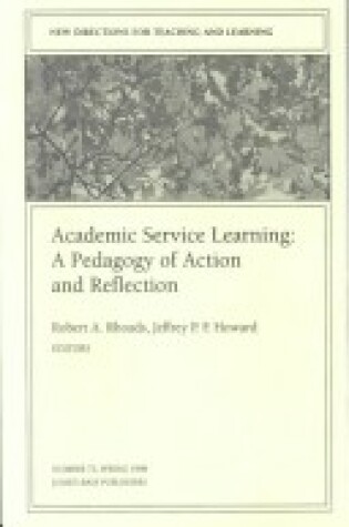 Cover of Academic Service Learning 73