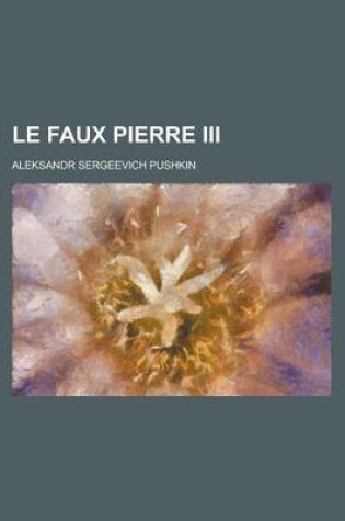 Cover of Le Faux Pierre III