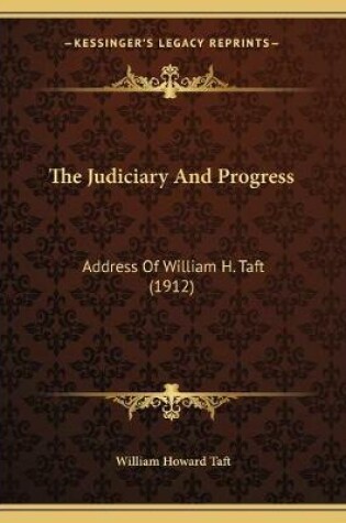 Cover of The Judiciary And Progress