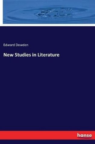 Cover of New Studies in Literature