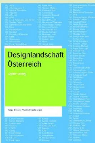 Cover of Designlandschaft Osterreich