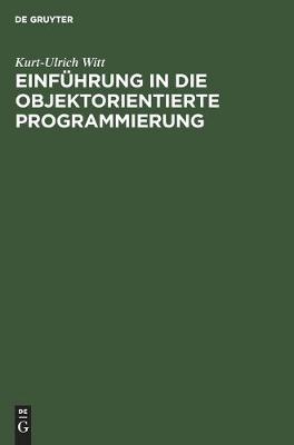 Book cover for Einführung in die objektorientierte Programmierung