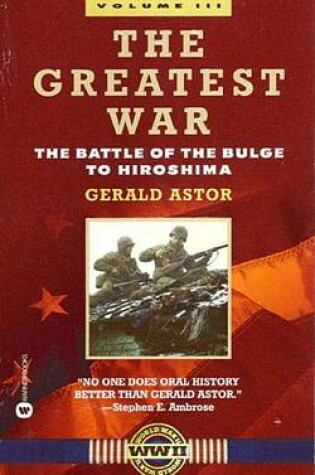 Cover of The Greatest War - Volume III