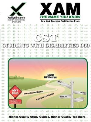 Book cover for NYSTCE CST Students with Disabilities 060 Teacher Certification Exam