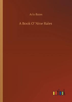 Book cover for A Book O' Nine Rales