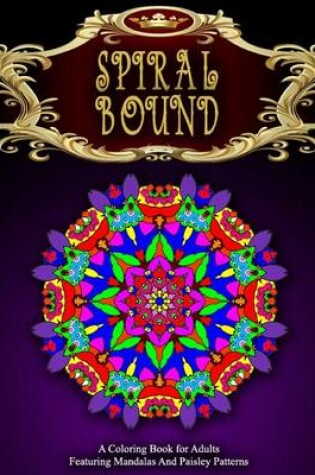 Cover of SPIRAL BOUND MANDALA COLORING BOOK - Vol.3