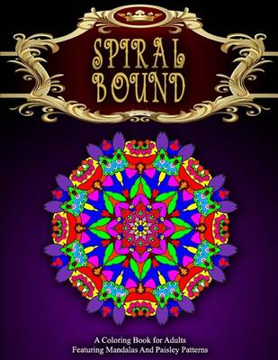 Book cover for SPIRAL BOUND MANDALA COLORING BOOK - Vol.3