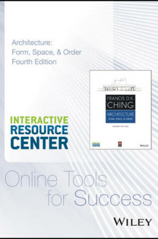 Cover of Architecture: Form, Space, and Order, 4e Interactive Resource Center Access Card