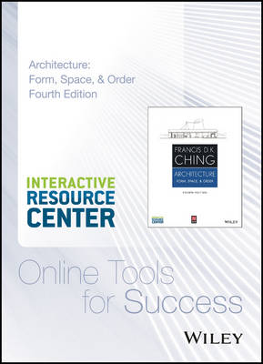 Book cover for Architecture: Form, Space, and Order, 4e Interactive Resource Center Access Card