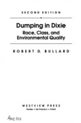 Cover of Dumping In Dixie