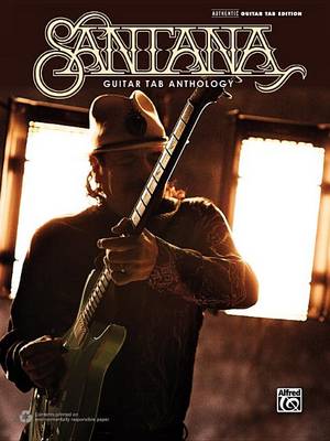 Book cover for Santana -- Guitar Tab Anthology