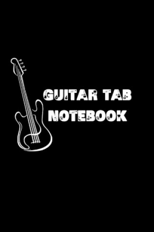 Cover of Guitar tab notebook