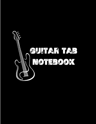 Book cover for Guitar tab notebook