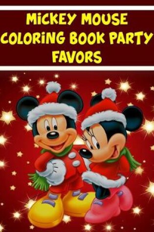 Cover of Mickey Mouse Coloring Book Party Favors