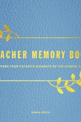 Cover of Teacher Memory Book