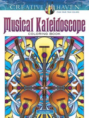 Book cover for Creative Haven Musical Kaleidoscope Coloring Book