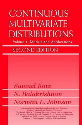 Cover of Continuous Multivariate Distributions, Volume 1