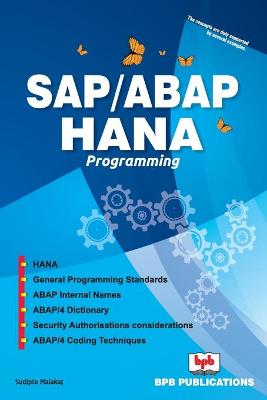 Book cover for Sap/ABAP Hana Programming