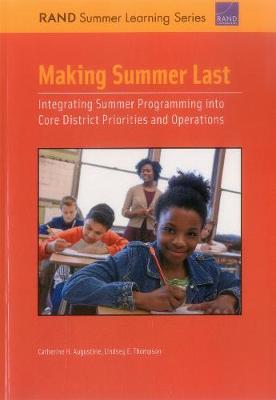 Book cover for Making Summer Last