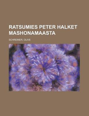 Book cover for Ratsumies Peter Halket Mashonamaasta