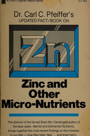 Cover of Zinc and Other Micronutrients