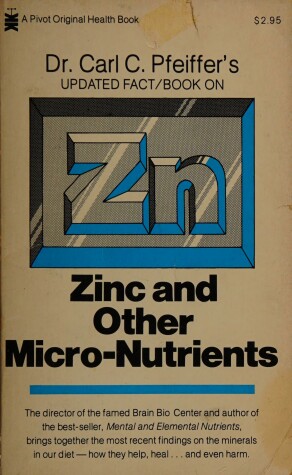 Book cover for Zinc and Other Micronutrients