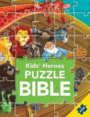 Book cover for Kids' Heroes Puzzle Bible