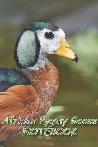 Cover of African Pygmy Goose NOTEBOOK