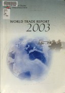 Book cover for World Trade Report