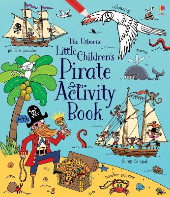 Book cover for Little Children's Pirate Activity Book