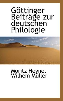 Book cover for Gottinger Beitrage Zur Deutschen Philologie