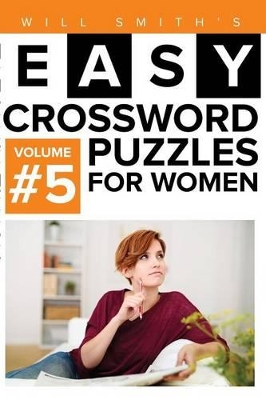Book cover for Easy Crossword Puzzles For Women - Volume 5