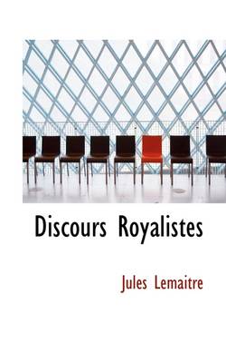 Book cover for Discours Royalistes