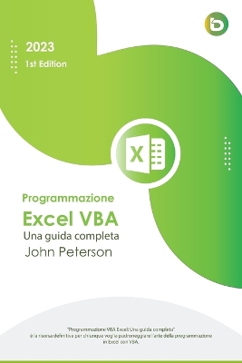 Book cover for Programmazione VBA Excel