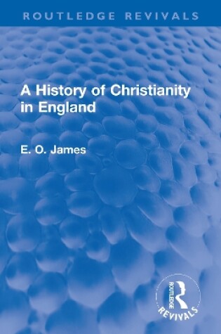 Cover of A History of Christianity in England