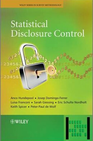 Cover of Statistical Disclosure Control