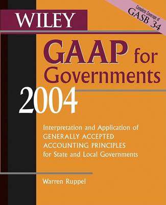 Book cover for Wiley GAAP for Governments 2004