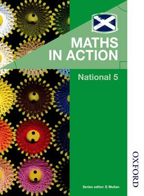 Book cover for Maths in Action National 5