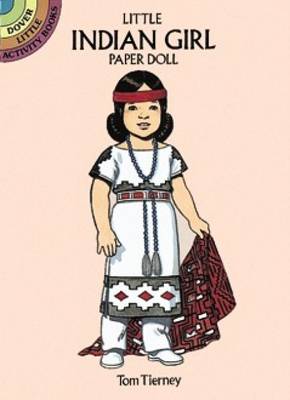 Book cover for Little Indian Girl Paper Doll