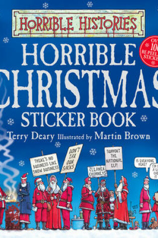 Cover of Horrible Christmas Sticker Book