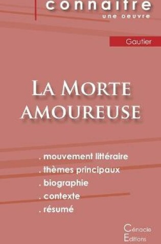 Cover of Fiche de lecture La Morte amoureuse de Theophile Gautier (Analyse litteraire de reference et resume complet)