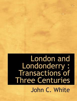 Book cover for London and Londonderry