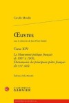 Book cover for Le Mouvement Poetique Francais de 1867 a 1900, Dictionnaire Des Principaux Poetes Francais Du Xixe Siecle