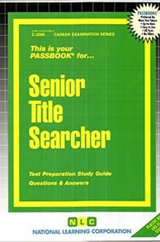 Cover of Senior Title Searcher