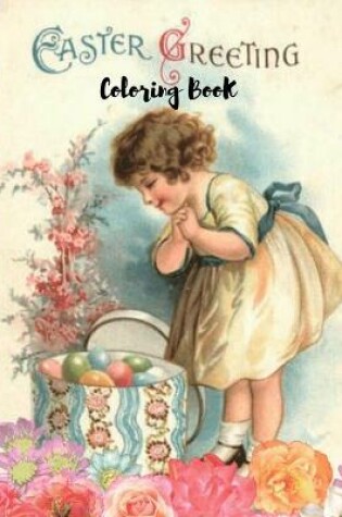 Cover of Easter Greeting Coloring Book