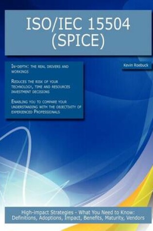 Cover of ISO/Iec 15504 (Spice)