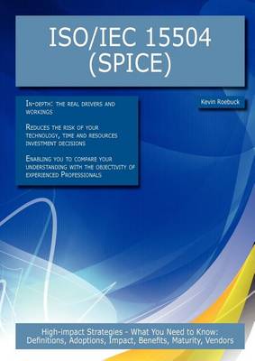 Book cover for ISO/Iec 15504 (Spice)