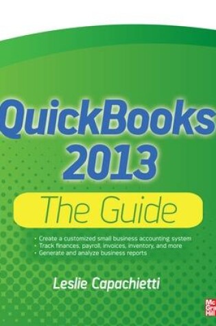 Cover of QuickBooks 2013 The Guide