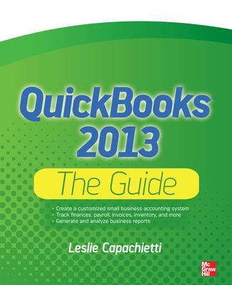 Book cover for QuickBooks 2013 The Guide