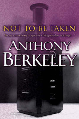 Book cover for Not to be Taken